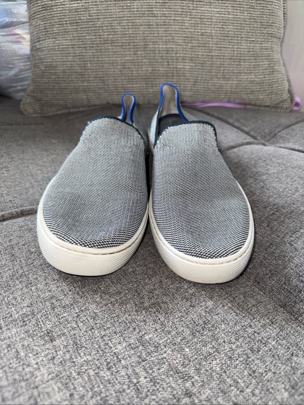 Rothys Womens 10.5 Slip On Deck Sneakers Resortwear Cruise Country Club